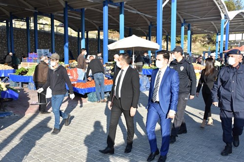 İlçemizde Covid-19 Tedbirleri Kapsamında Denetimler Devam Ediyor